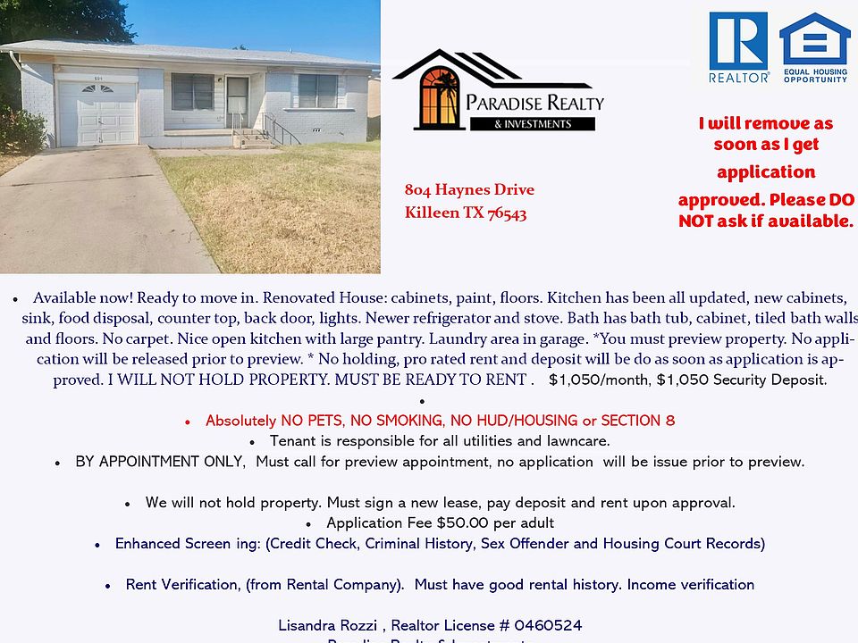 804 Haynes Dr, Killeen, TX 76543 | Zillow