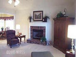 living area now painted Lenox Tan - great neutral color, very warm!