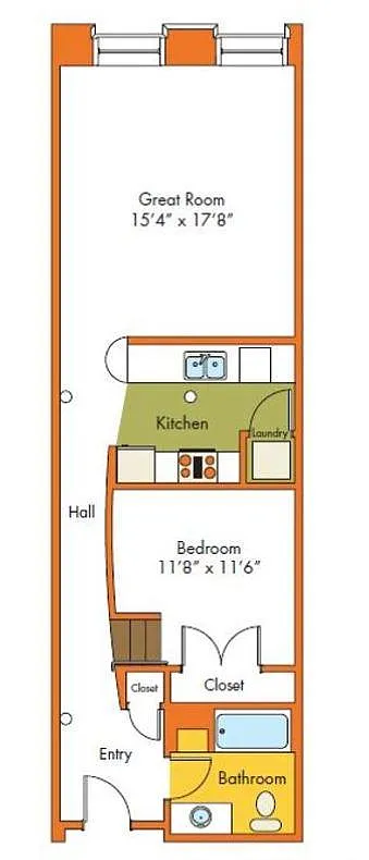 Floor plan AE