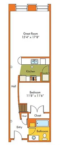 Floor plan AE