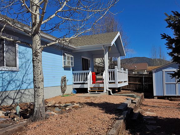Back yard, deck, & shed