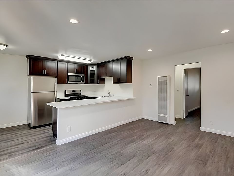 Gourmet Kitchen and living area
