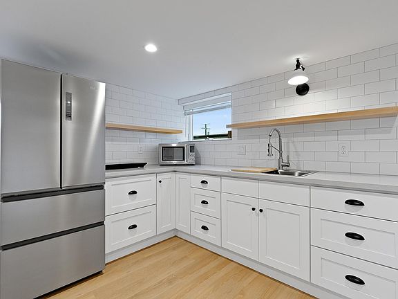 Well appointed kitchenette with convection/microwave.