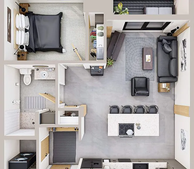 The Clark Lofts at Cherapa Place — Photo 19