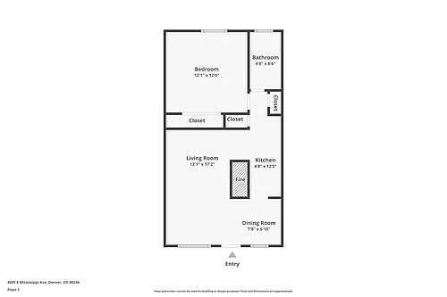 Floor plan Frisco