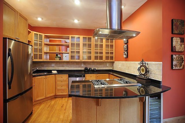 Open, Renovated Kitchen