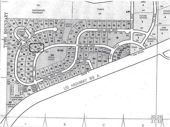 Riverview Meadows Plat Map