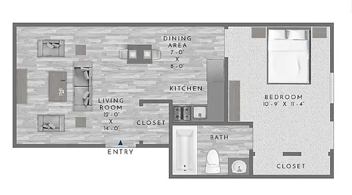 Floor plan A1