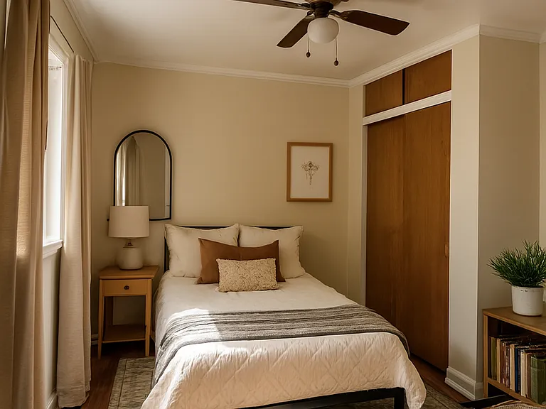 furniture and decors are not included