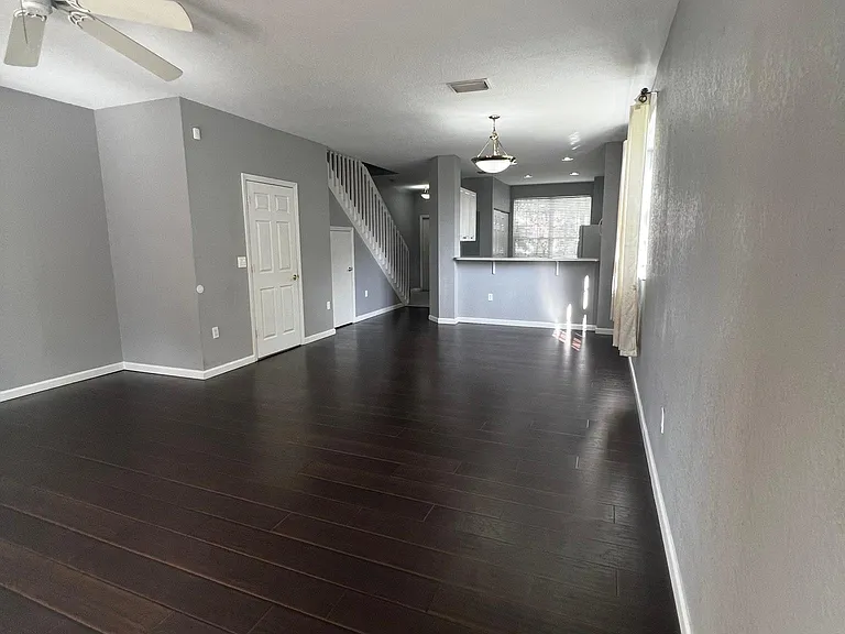 living room view