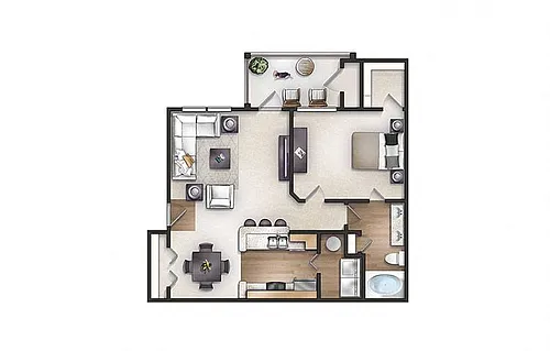 Floor plan Poinsett