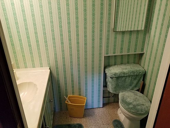 1/2 bath in basement