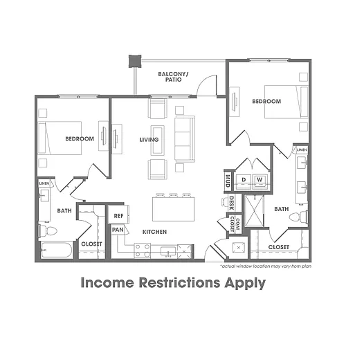 Floor plan B3.P8
