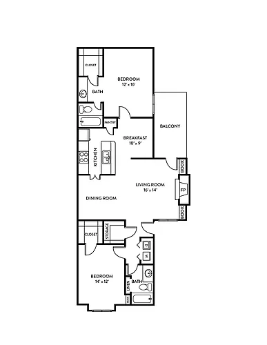 Floor plan Ridgeview
