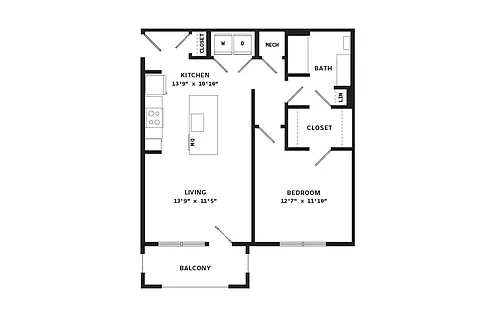 Floor plan Conner