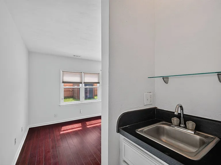 Wet bar in family room