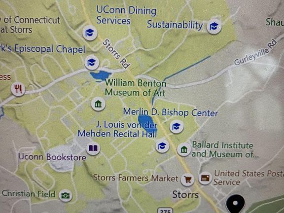 Black dot is 1 Minnesota Rd.