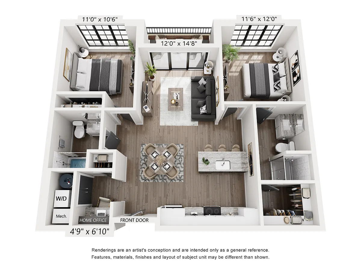 Floor plan Hudson