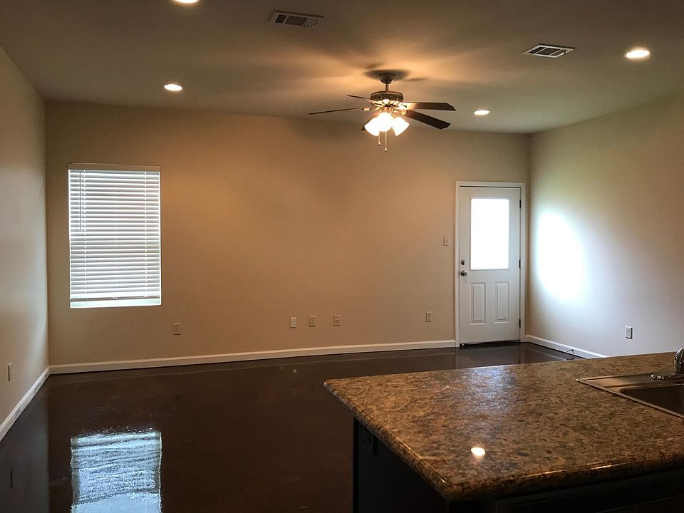 Living room and kitchen