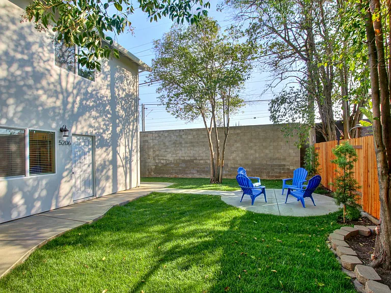 little patio right off the unit