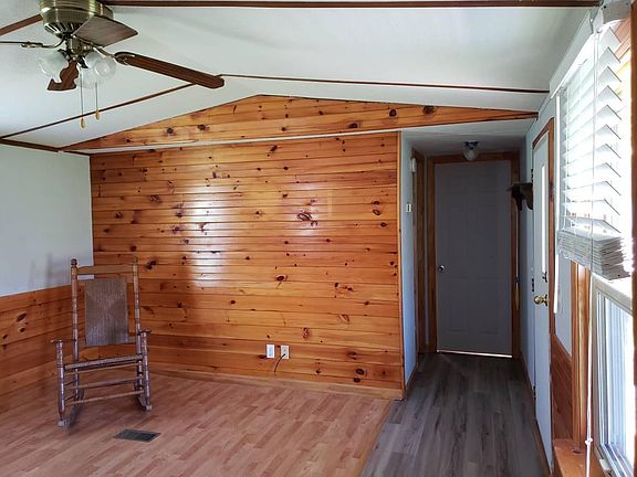 1st Bedroom and bath at one end of home