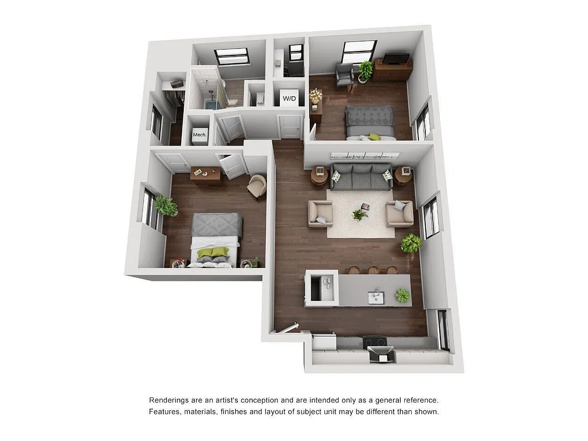 Floor plan Maury