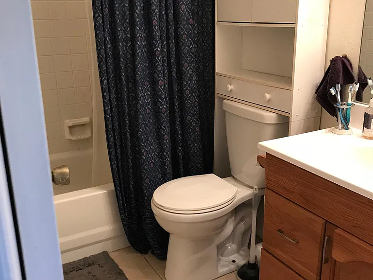 Bathroom (duh!).