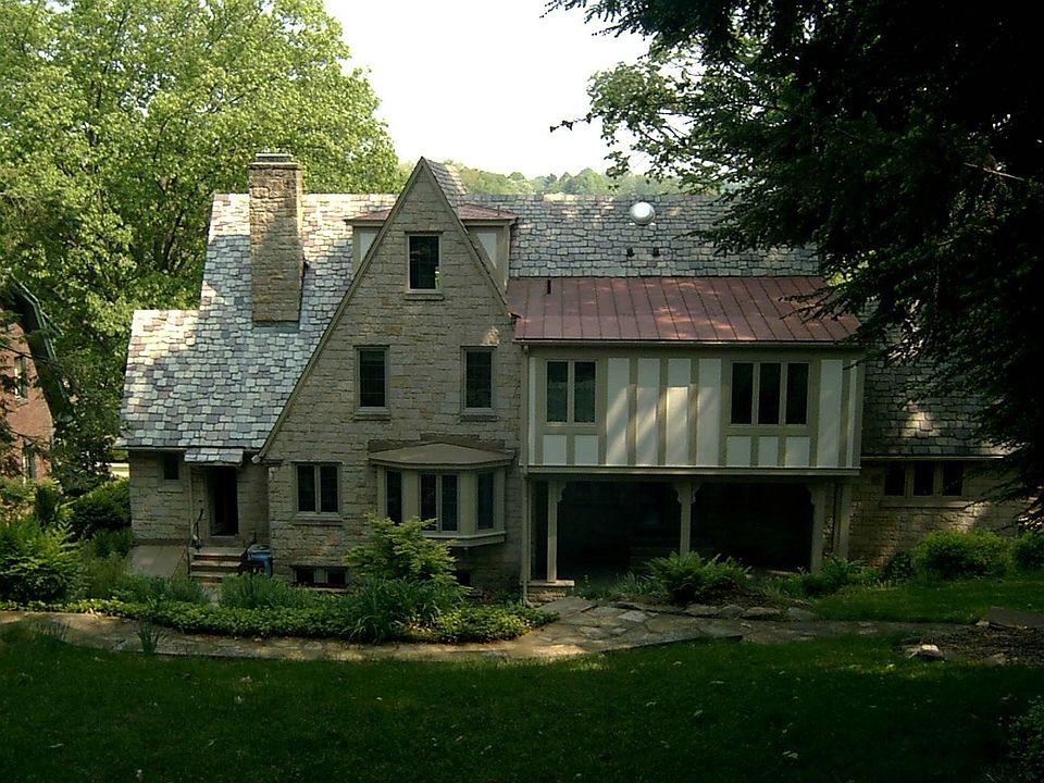 Rear of home