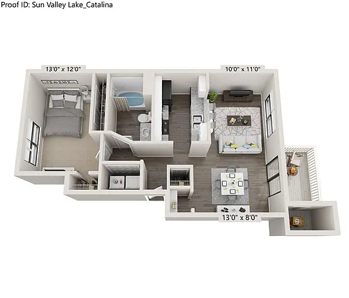 Floor plan Catalina