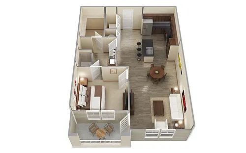 Floor plan A3 - Ponce