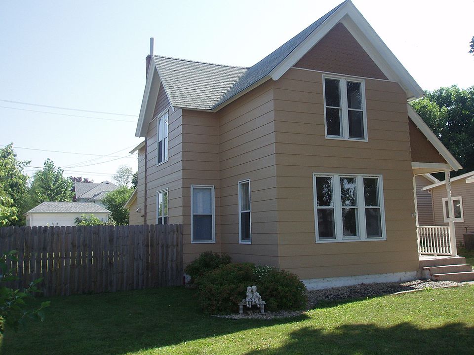 Front left of house