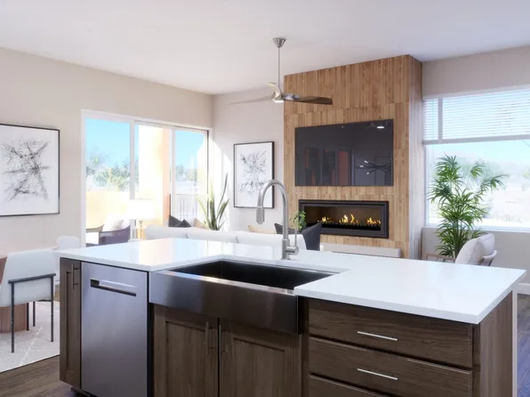 Interior Down Unit - Modern Brown Plan, Zocalo