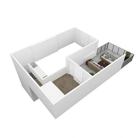 Floor plan B-MEZ
