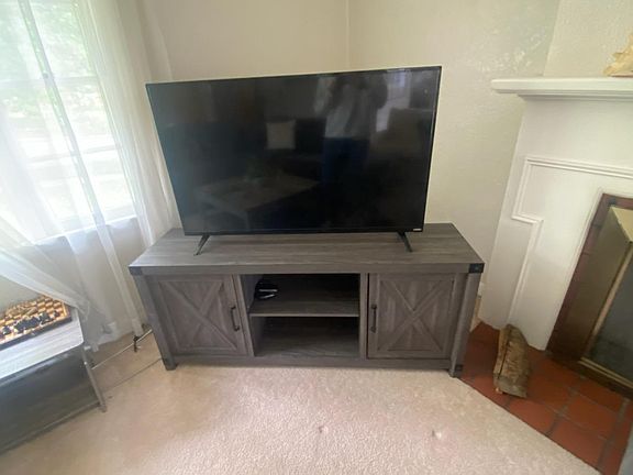 shared screen in living room