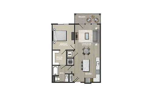 Floor plan A18 - Hawthorns