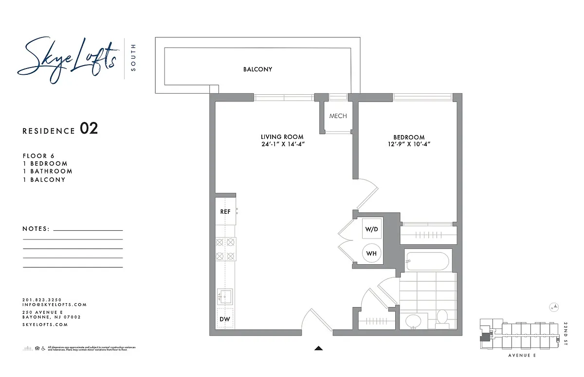Floor plan S602