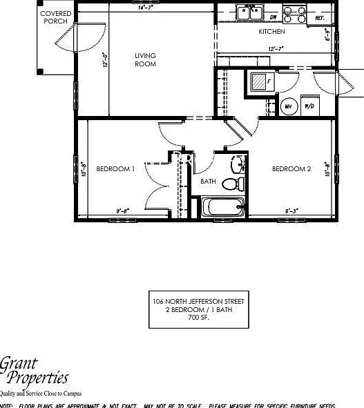 2 bed, 700 sqft, $1,980 — Photo 4