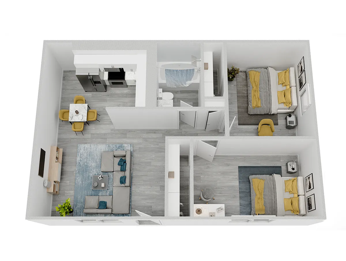 Floor plan 2X1
