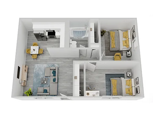 Floor plan 2X1
