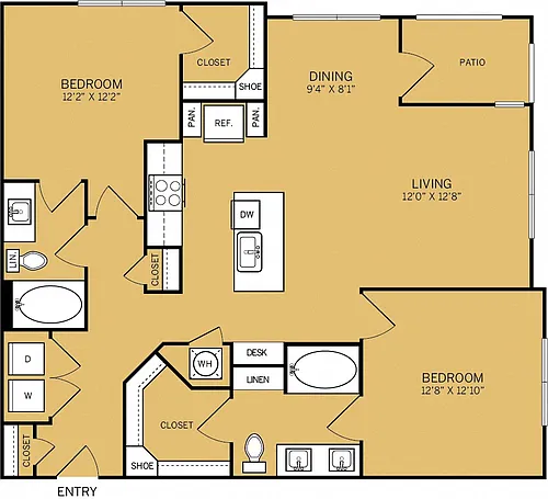Floor plan Wrangler