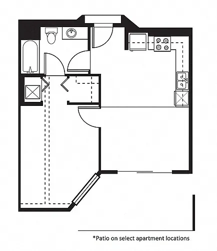 Floor plan 11B
