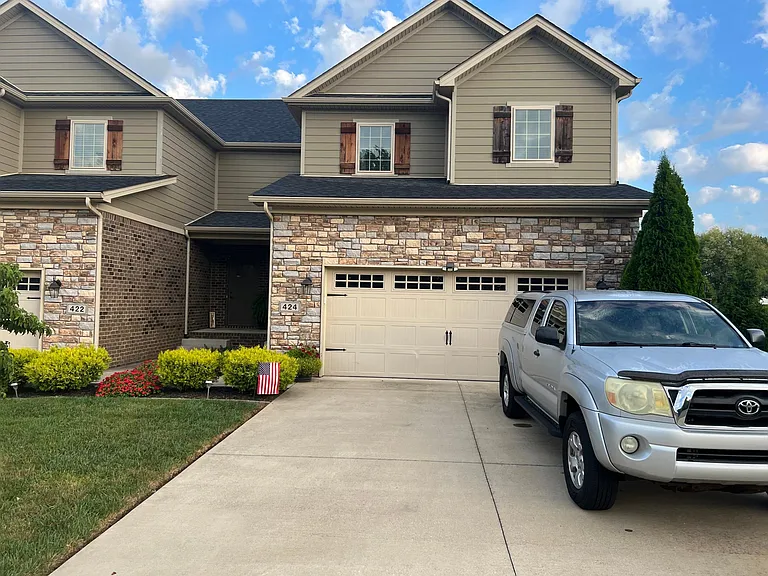 Two car garage