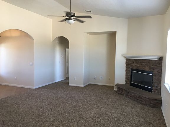 Living Room with Fireplace
