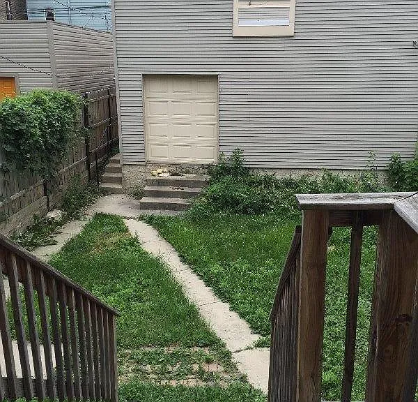 large backyard