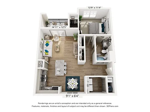 Floor plan The Passport