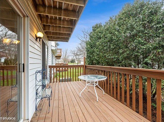 Private 8 X 20 deck with two entrances to home!