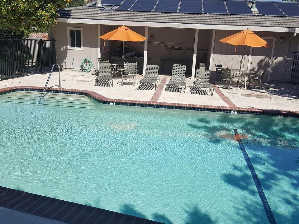 Condo pool just a few steps away from the unit.