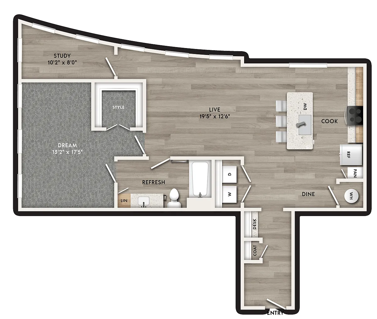 Floor plan A6
