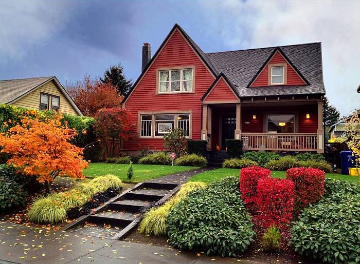Front View from Garfield