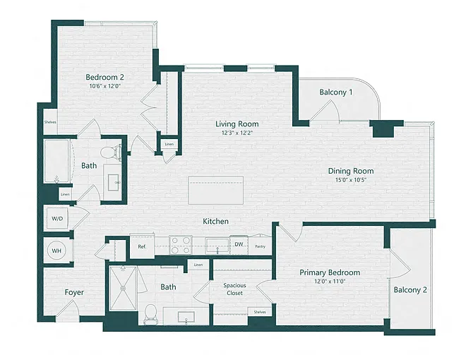Floor plan B9